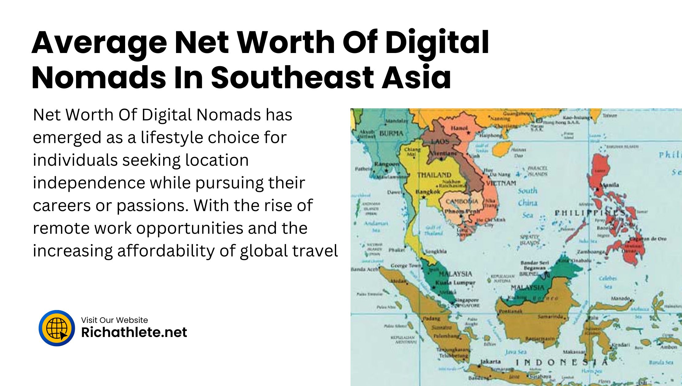 Average Net Worth Of Digital Nomads In Southeast Asia