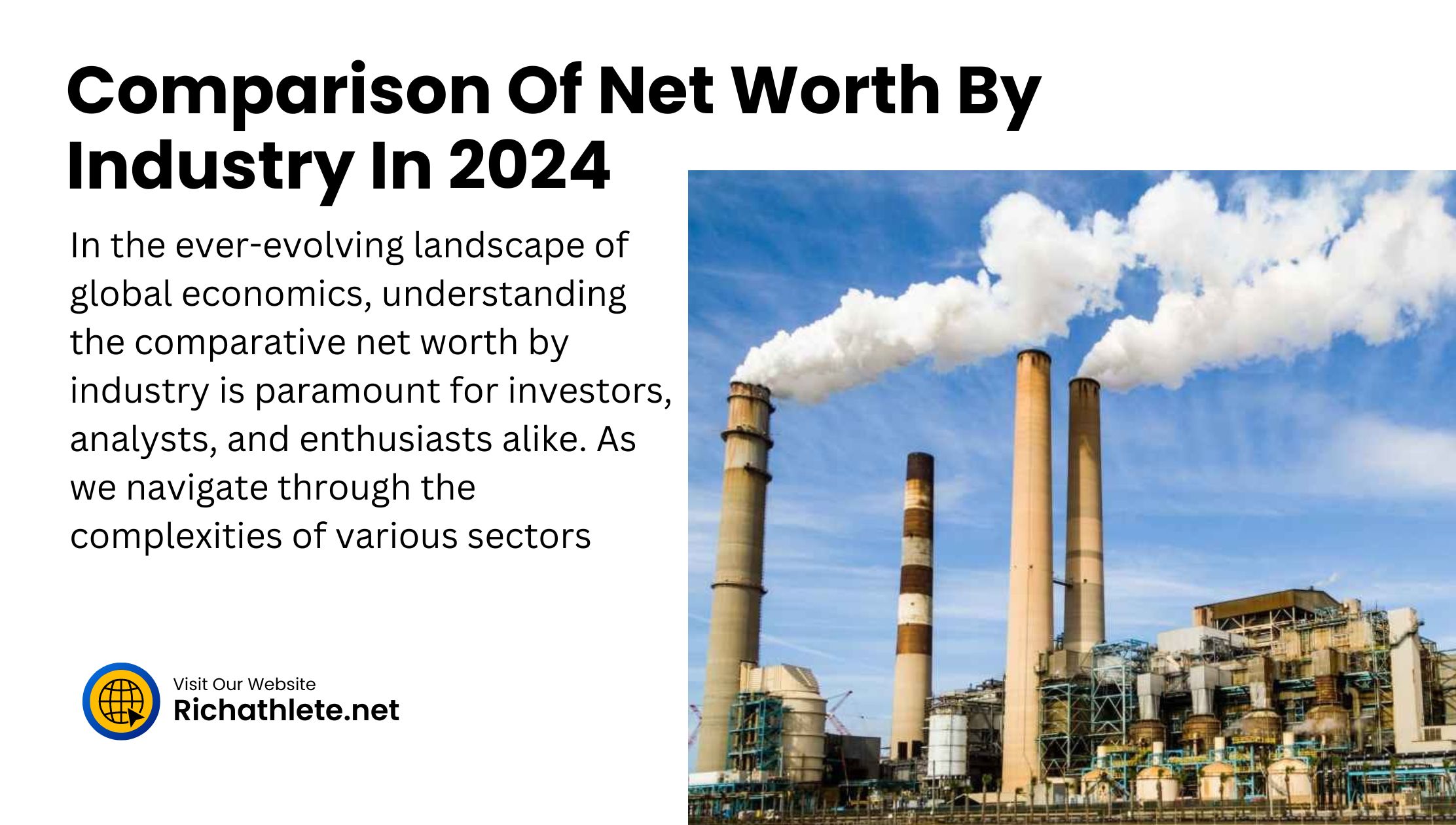 Comparison Of Net Worth By Industry In 2024