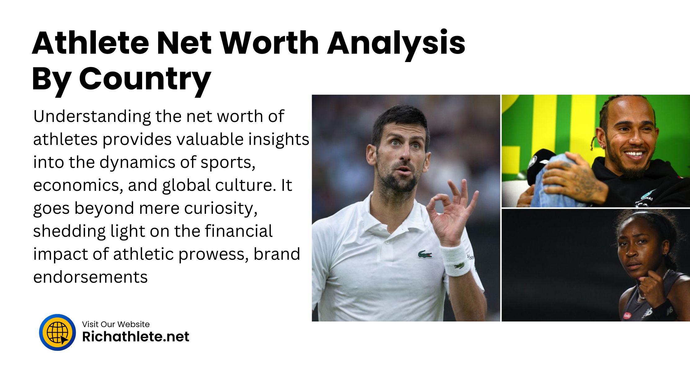 Athlete Net Worth Analysis By Country